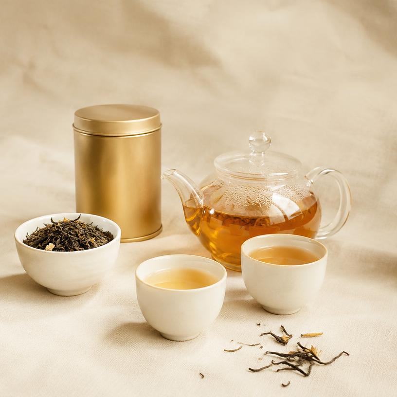 Loose-leaf tea ritual set